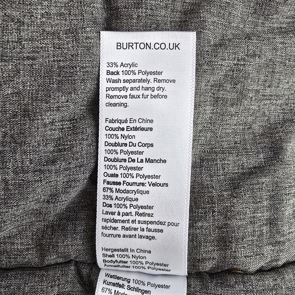 Burton London Brown/Terracotta Casual Jacket XS/S - Picture 14 of 16